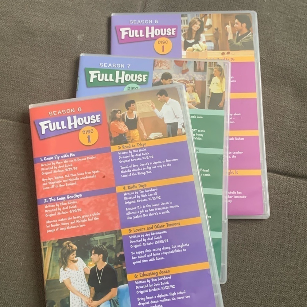 FULL HOUSE Series Seasons 6,7 & 8 DVD
